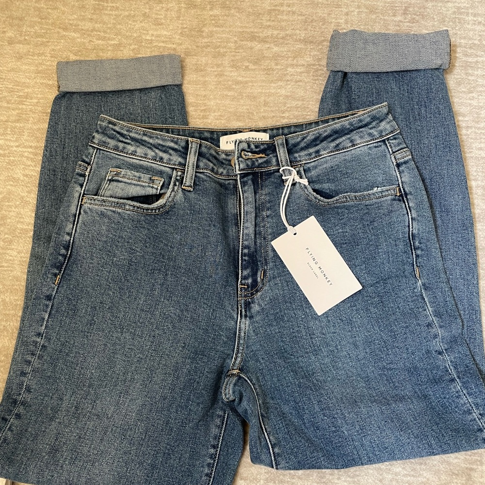 Flying Monkey mom jeans